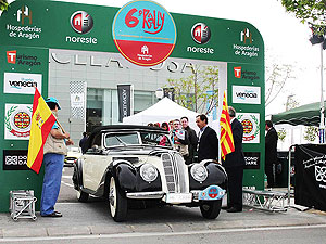 6 Rally Internacional de Clsicos Deportivos, crnica de la edicin 2012